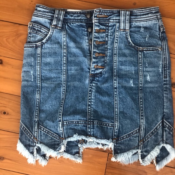 Aje | Skirts | Aje Crawford Denim Mini 